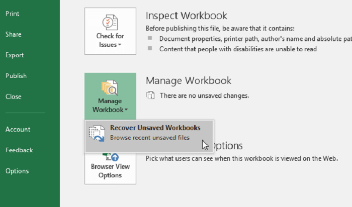 How to Recover Overwritten Excel File